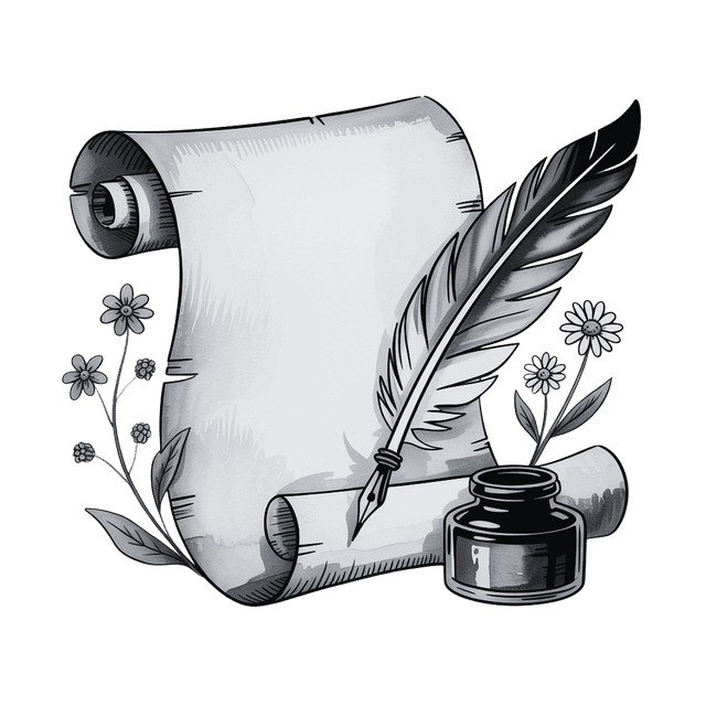 Parchmentpad illustration